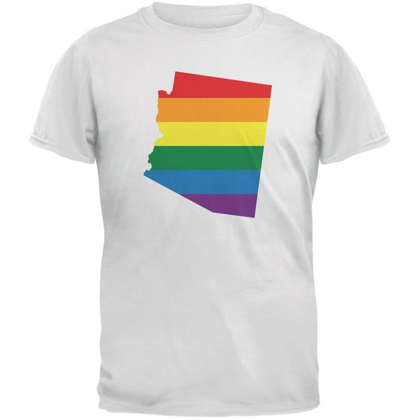 Maryland LGBT Gay Pride Rainbow White Adult Tank Top 